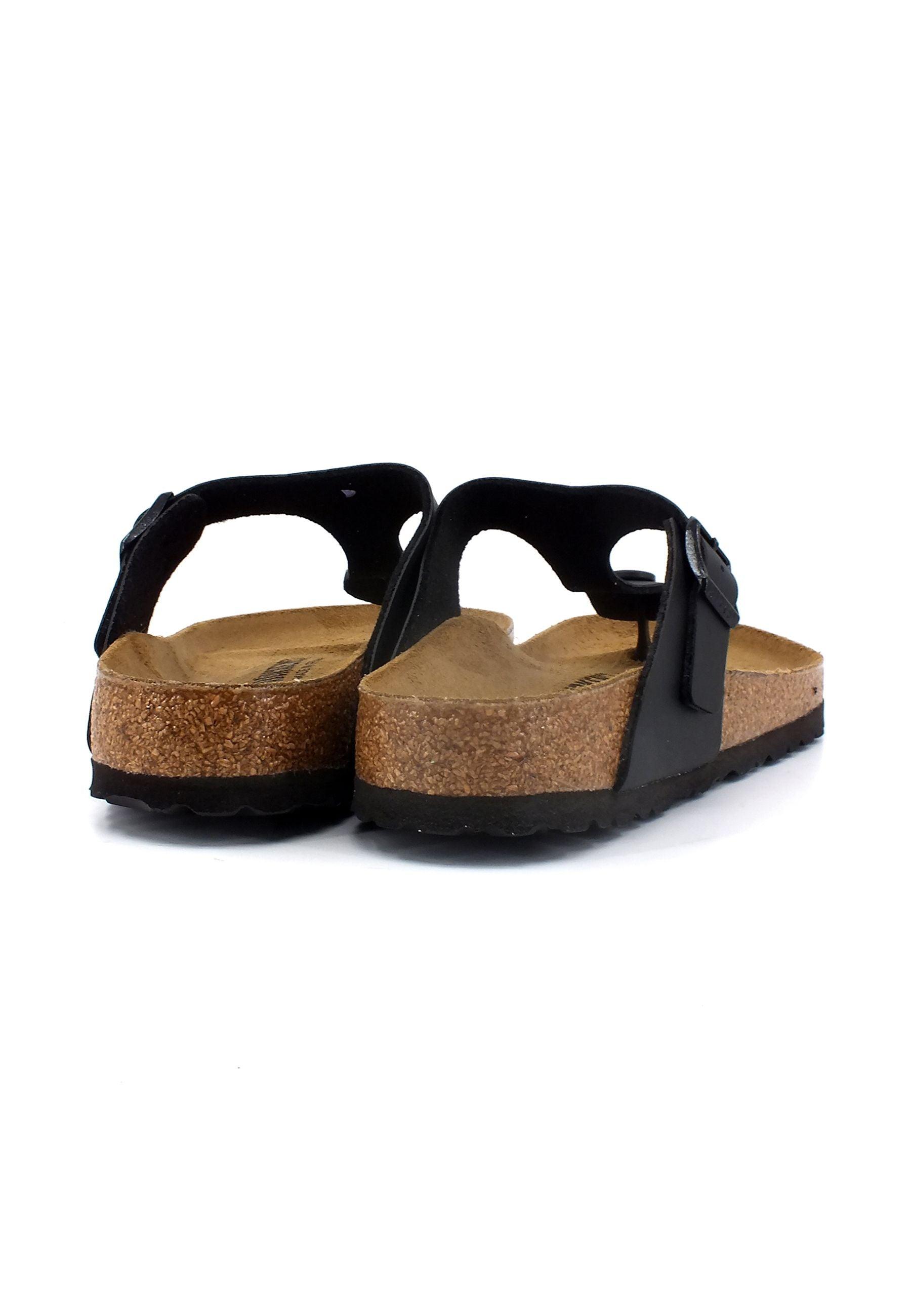 BIRKENSTOCK Gizeh Ciabatta Infradito Uomo Black 0043691U - Sandrini Calzature e Abbigliamento