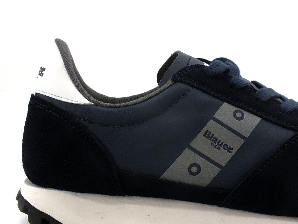 BLAUER Dawson 02 Sneaker Nylon Blu Navy S2DAWSON02 - Sandrini Calzature e Abbigliamento