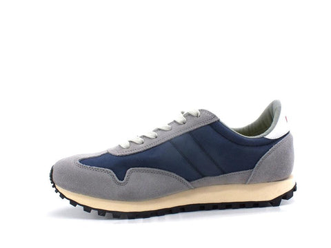 BLAUER Dawson 02 Sneaker Nylon Navy Grey Yellow S2DAWSON02 - Sandrini Calzature e Abbigliamento