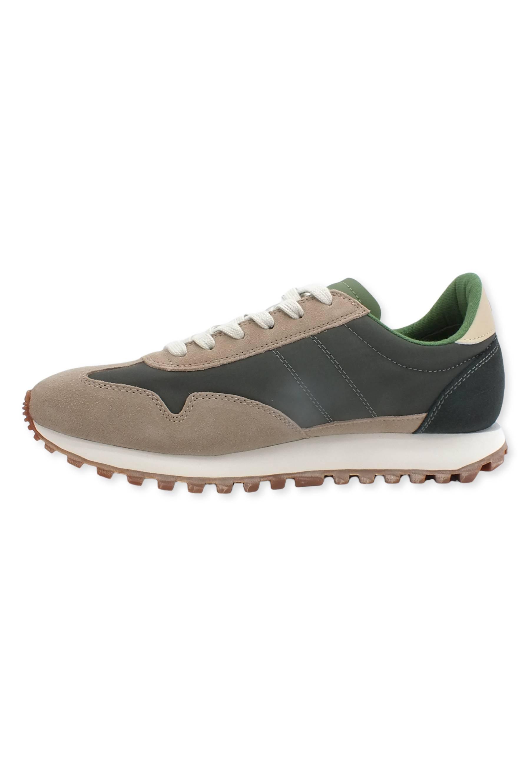 BLAUER Dawson02 Sneaker Uomo Beige Green F2DAWSON02 - Sandrini Calzature e Abbigliamento