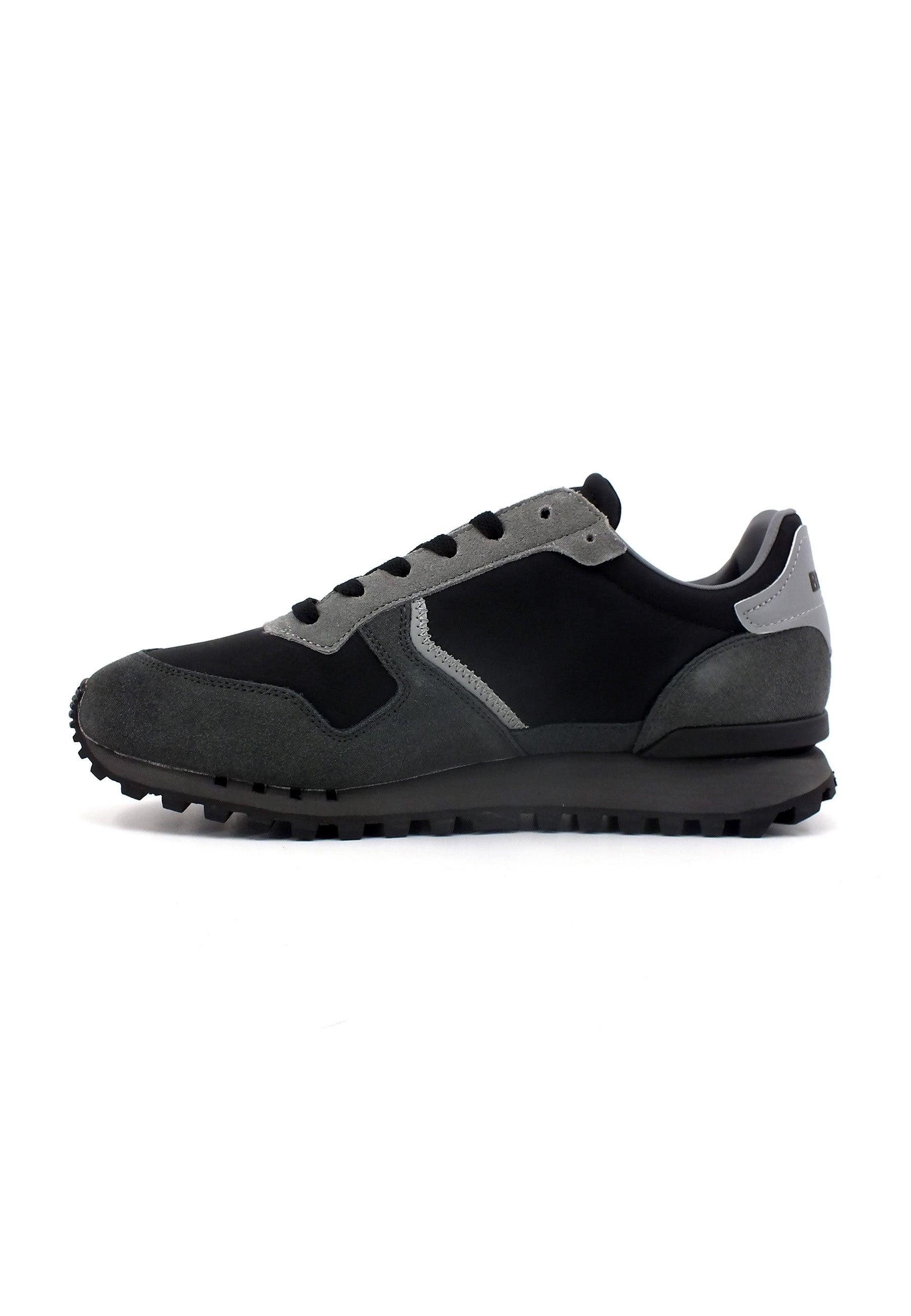 BLAUER Dixon02 Sneaker Uomo Black Dark Grey F3DIXON02 - Sandrini Calzature e Abbigliamento