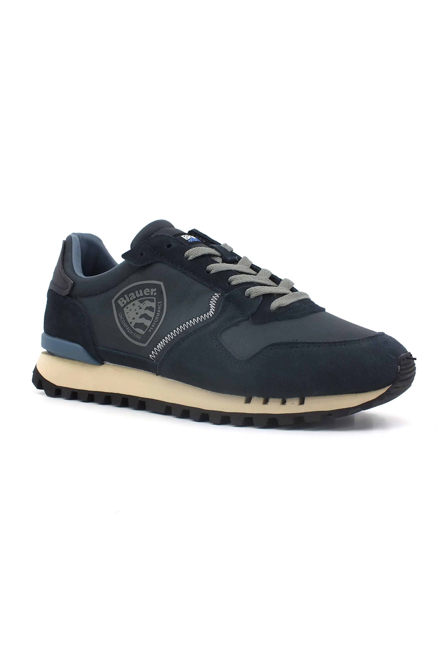 BLAUER Dixon02 Sneaker Uomo Navy F3DIXON02 - Sandrini Calzature e Abbigliamento