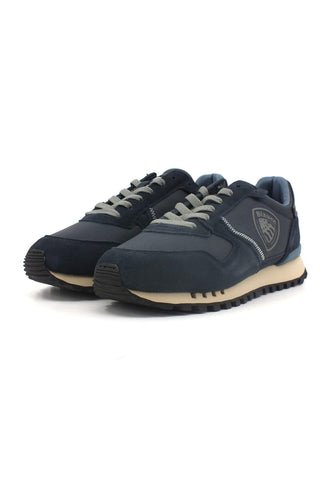 BLAUER Dixon02 Sneaker Uomo Navy F3DIXON02 - Sandrini Calzature e Abbigliamento