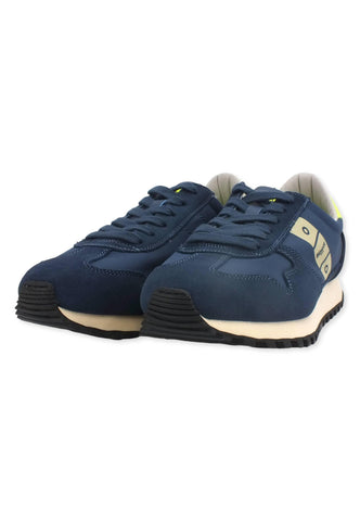 BLAUER Dowson02 Sneaker Uomo Blu Jeans F2DAWSON02 - Sandrini Calzature e Abbigliamento