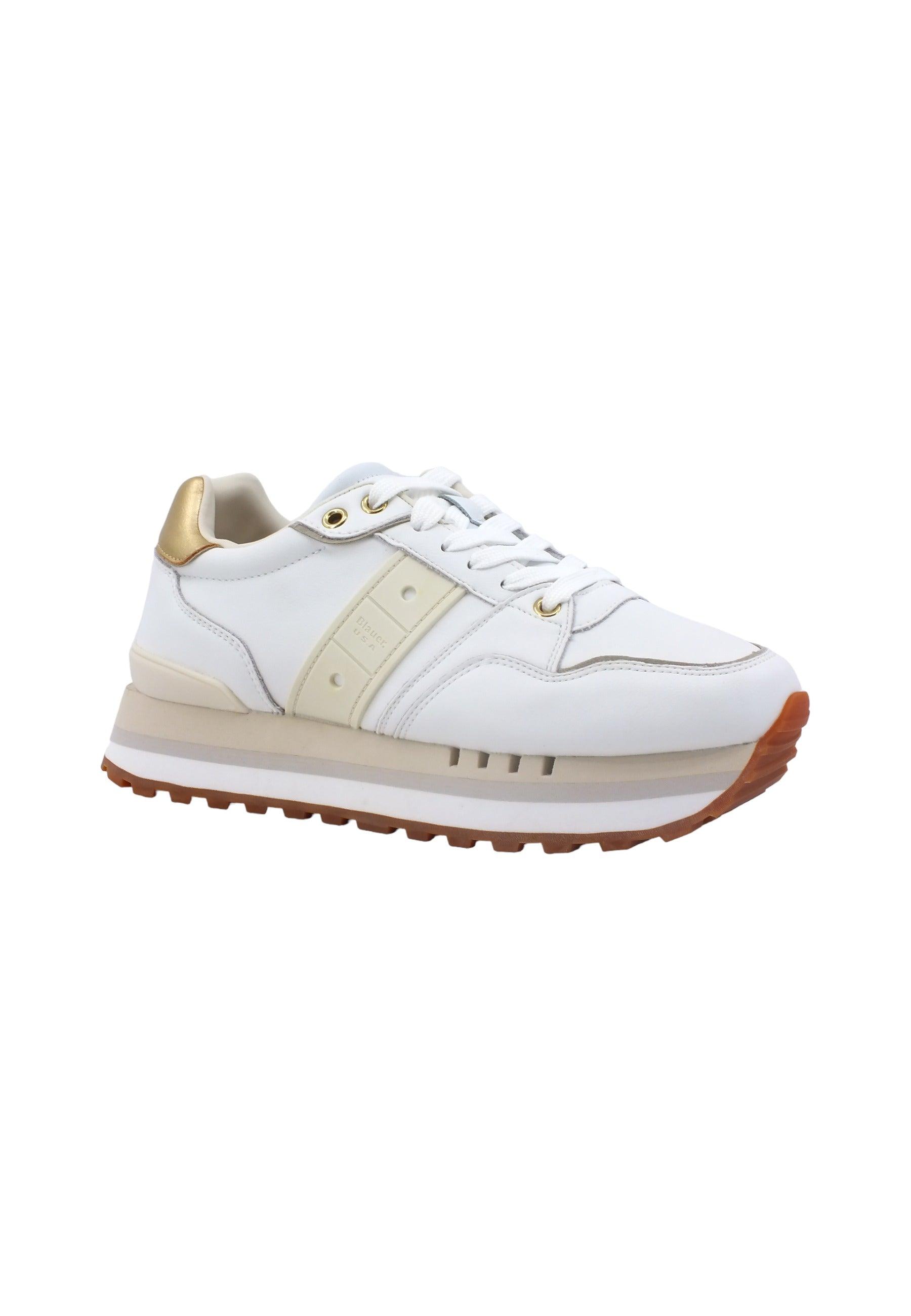 BLAUER Epps01 Sneaker Donna White F3EPPS01 - Sandrini Calzature e Abbigliamento