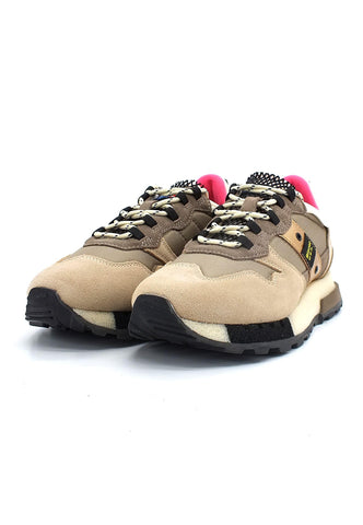 BLAUER Houma 01 Sneaker Donna Beige F2HOUMA01 - Sandrini Calzature e Abbigliamento