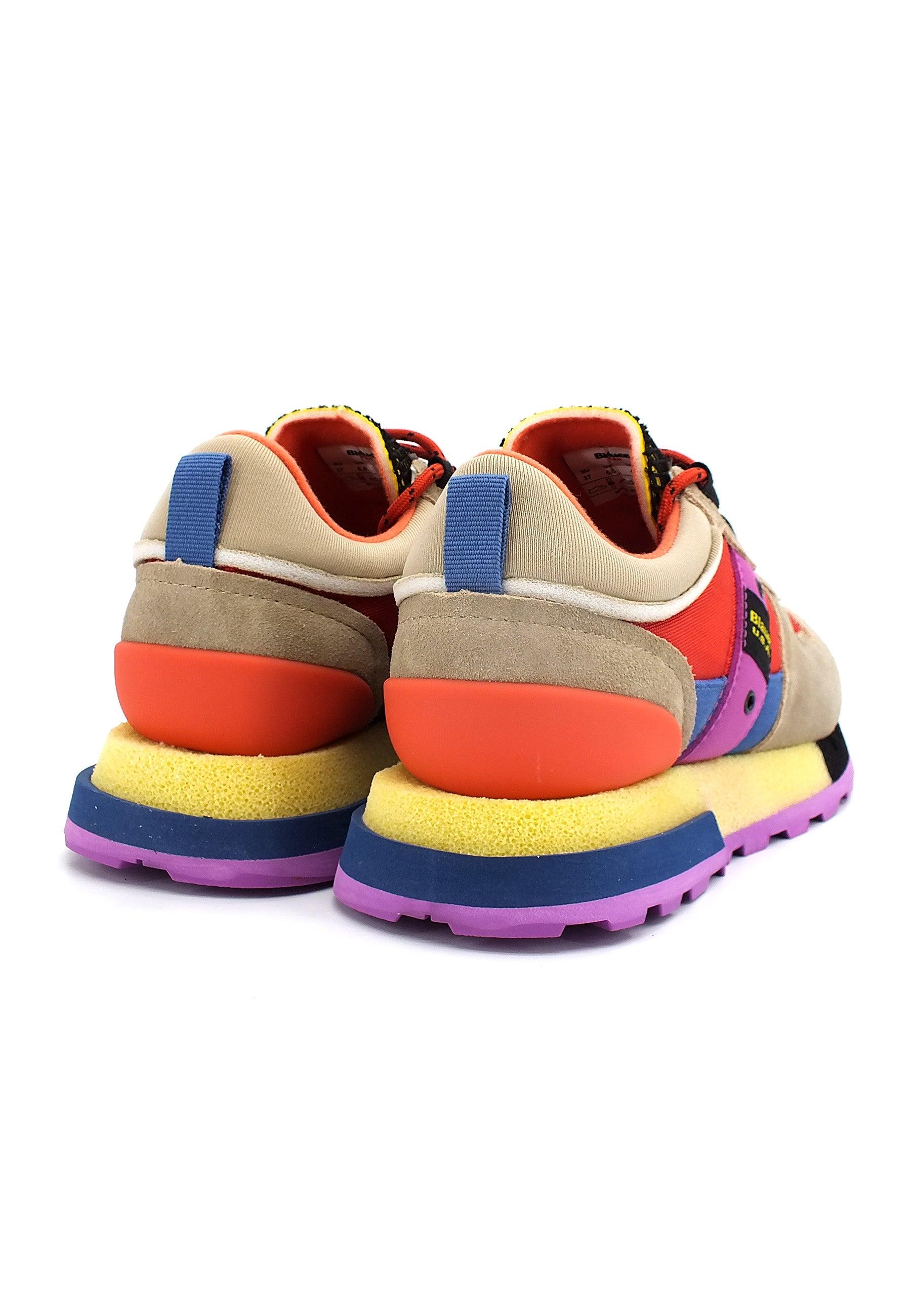 BLAUER Houma 01 Sneaker Donna Fantasia Orange F2HOUMA01 - Sandrini Calzature e Abbigliamento