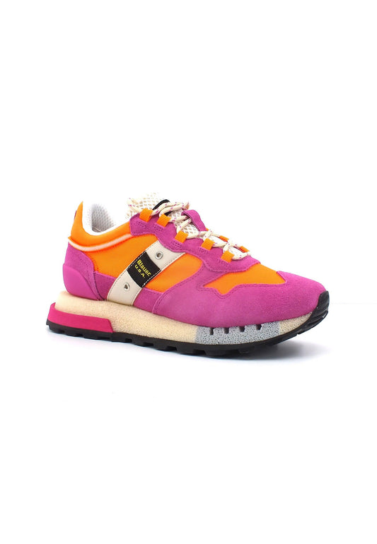 BLAUER Houma 01 Sneaker Donna Orange Fuxia S3HOUMA01 - Sandrini Calzature e Abbigliamento