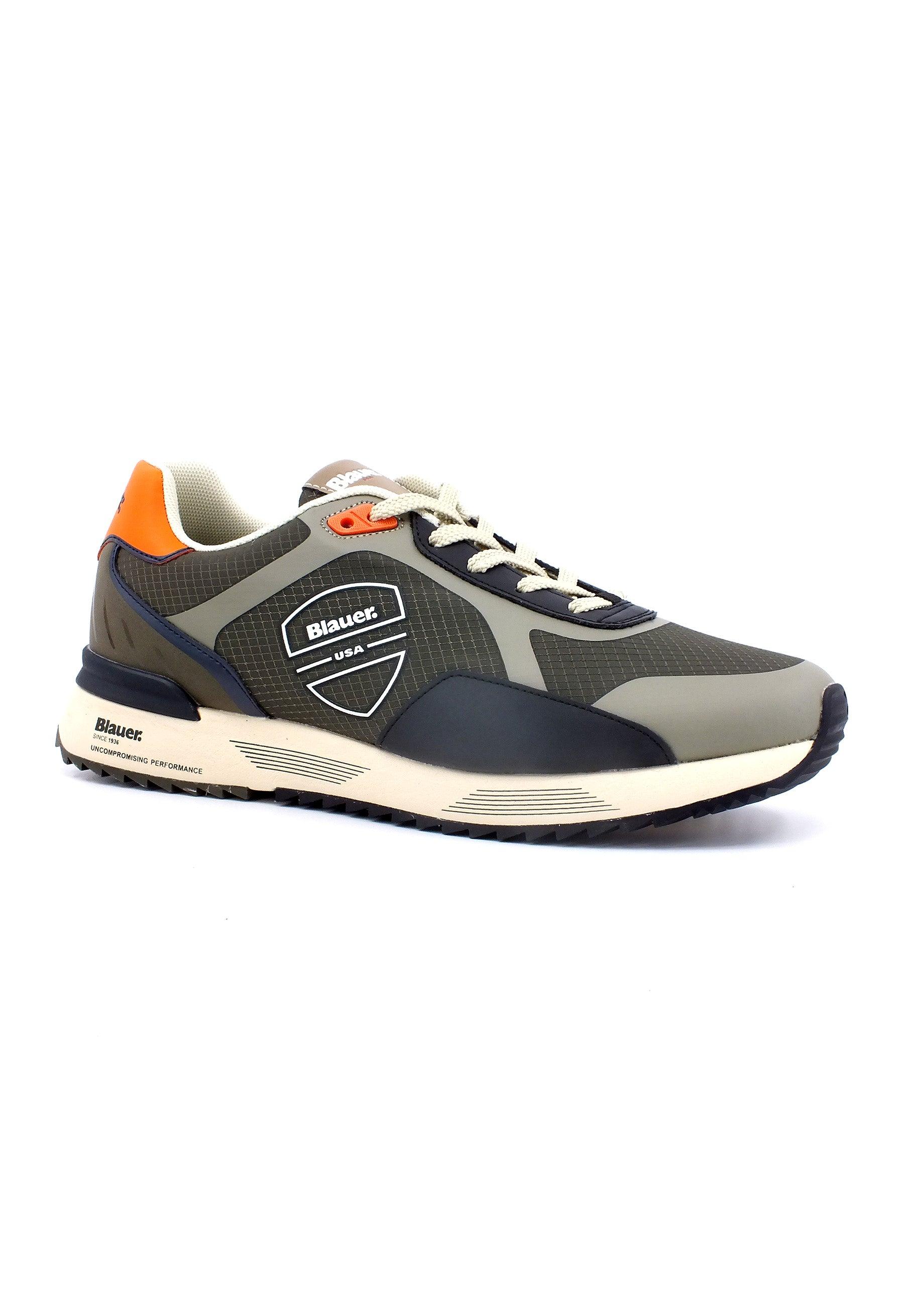 BLAUER Hoxie 01 Sneaker Uomo Grigio Elephant S3HOXIE01 - Sandrini Calzature e Abbigliamento