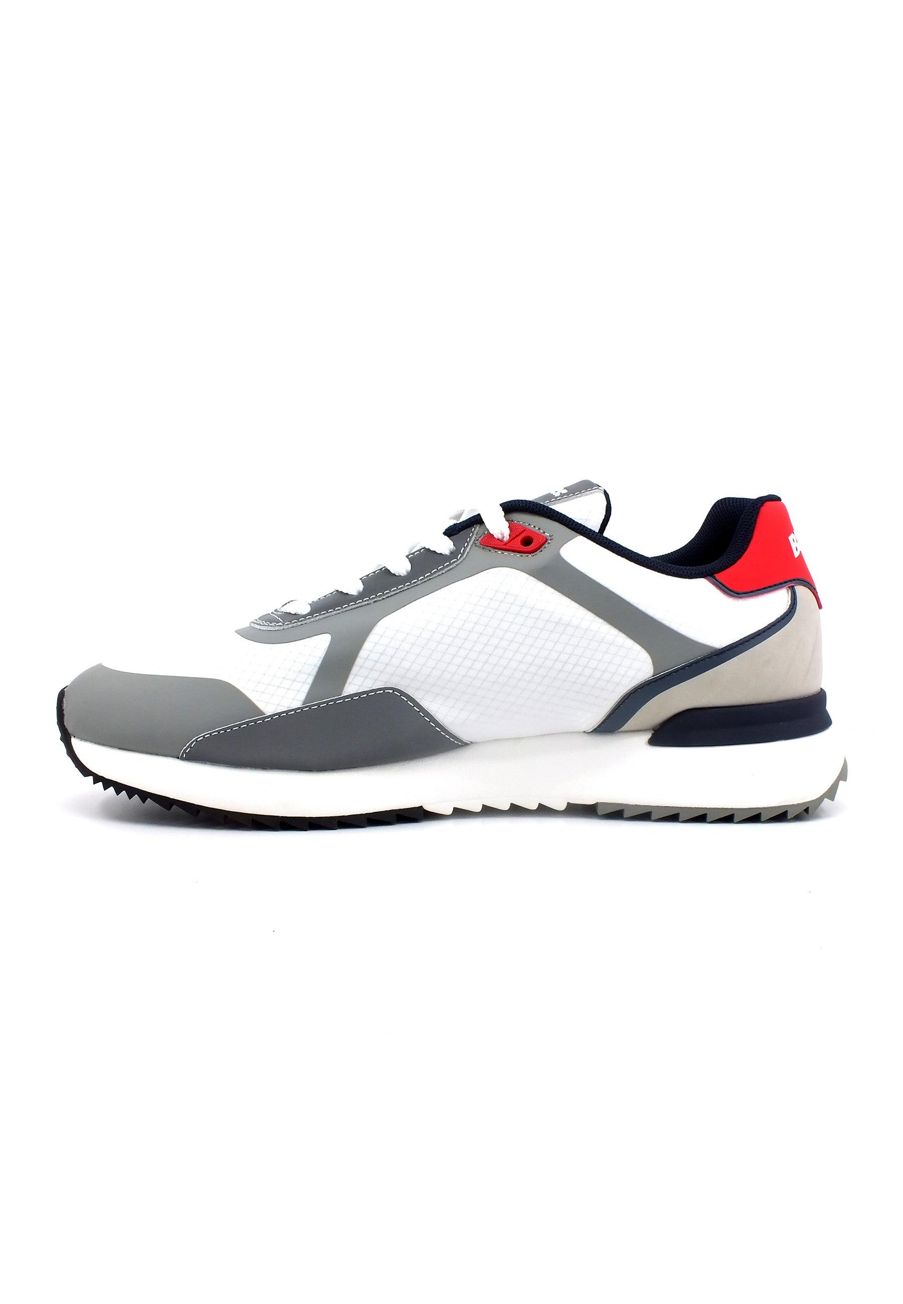 BLAUER Hoxie 01 Sneaker Uomo White Red Navy S3HOXIE01 - Sandrini Calzature e Abbigliamento