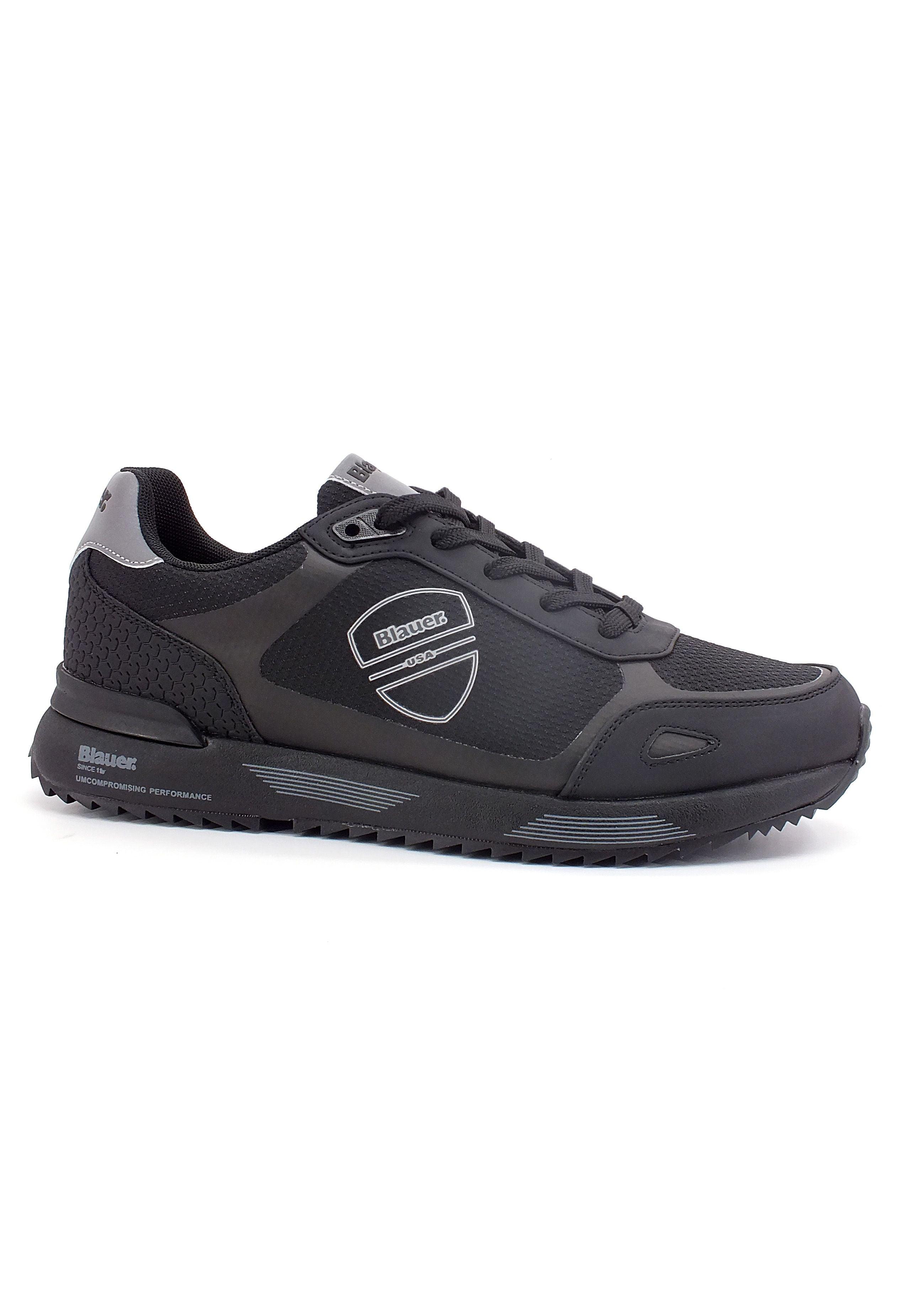 BLAUER Hoxie 02 Sneaker Uomo Black F2HOXIE02 - Sandrini Calzature e Abbigliamento