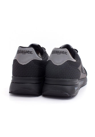 BLAUER Hoxie 02 Sneaker Uomo Black F2HOXIE02 - Sandrini Calzature e Abbigliamento