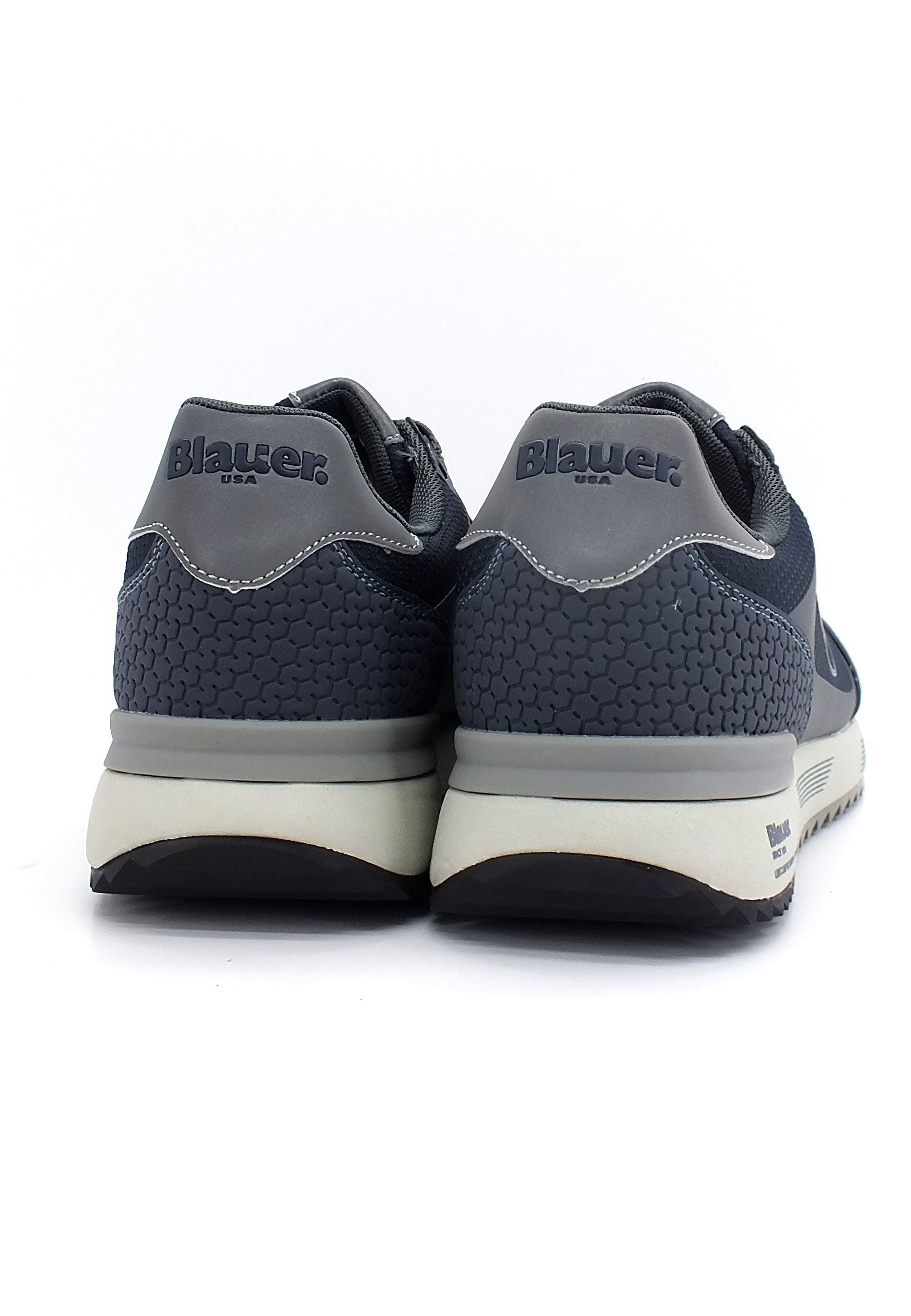 BLAUER Hoxie 02 Sneaker Uomo Blu Navy F2HOXIE02 - Sandrini Calzature e Abbigliamento