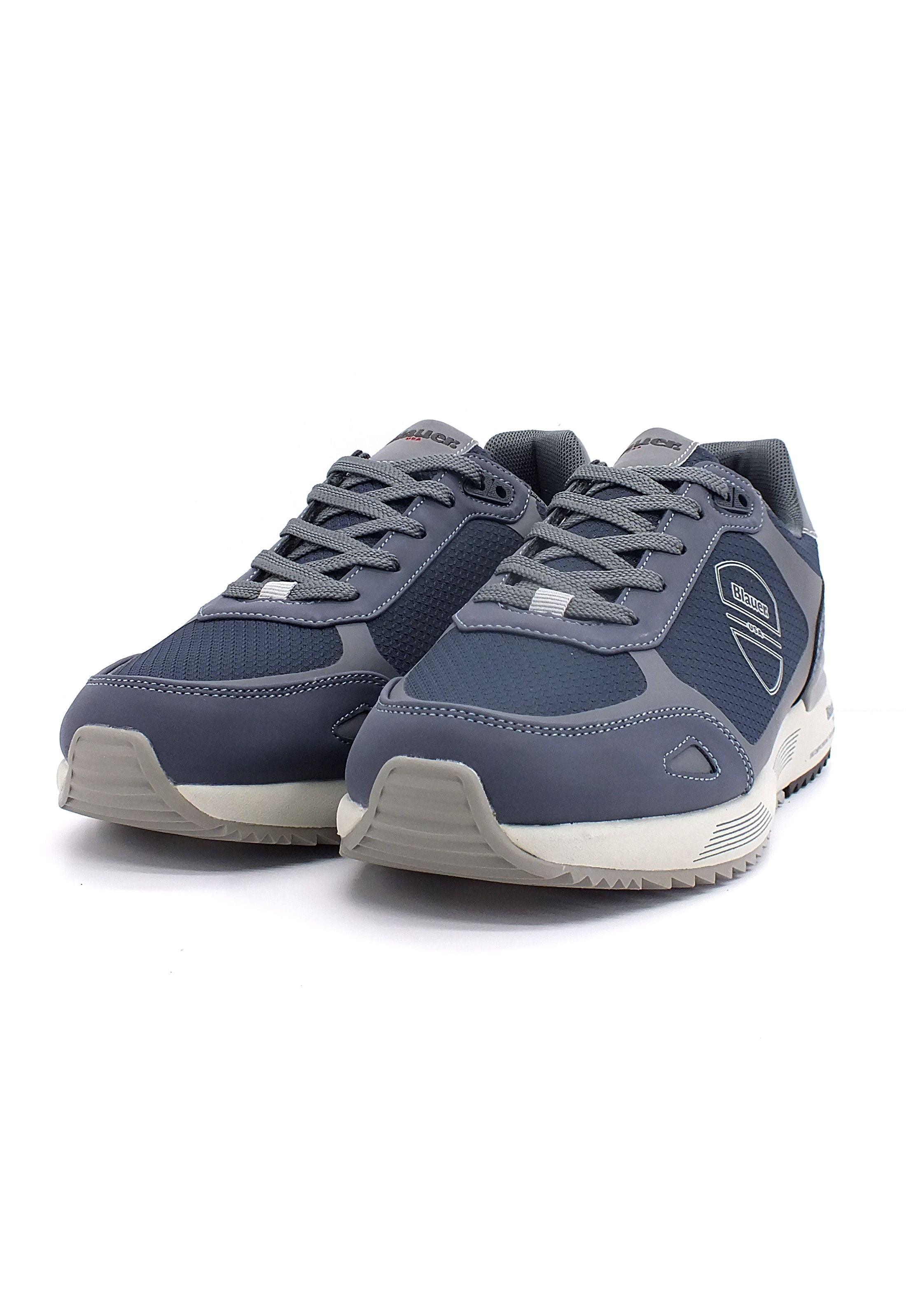 BLAUER Hoxie 02 Sneaker Uomo Blu Navy F2HOXIE02 - Sandrini Calzature e Abbigliamento