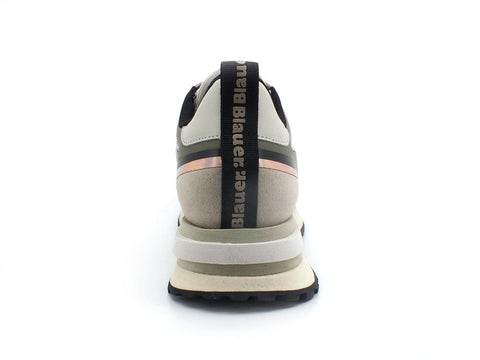 BLAUER Marple 01 Sneaker Traforata Mesh Grey Taupe S2MARPLE01 - Sandrini Calzature e Abbigliamento