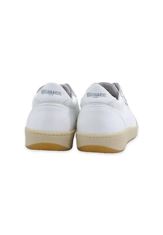 BLAUER Murray 01 Sneaker Uomo White Cream S3MURRAY01 - Sandrini Calzature e Abbigliamento