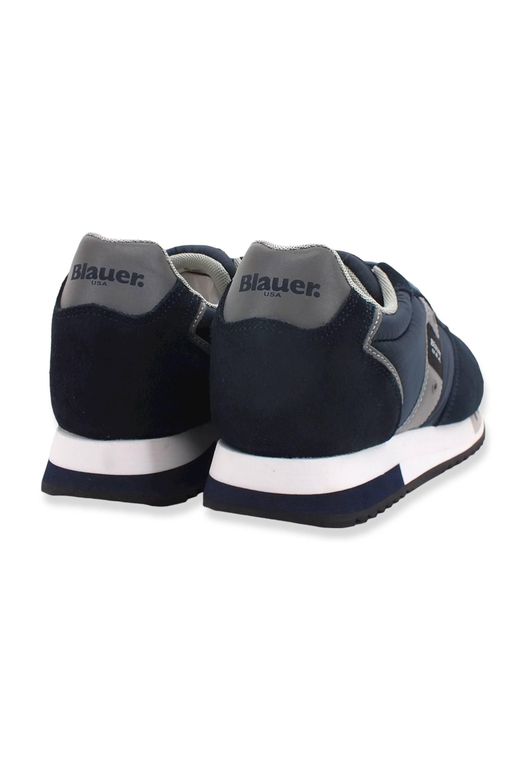 BLAUER Queens01 Sneaker Uomo Blu Navy F2QUEENS01 - Sandrini Calzature e Abbigliamento