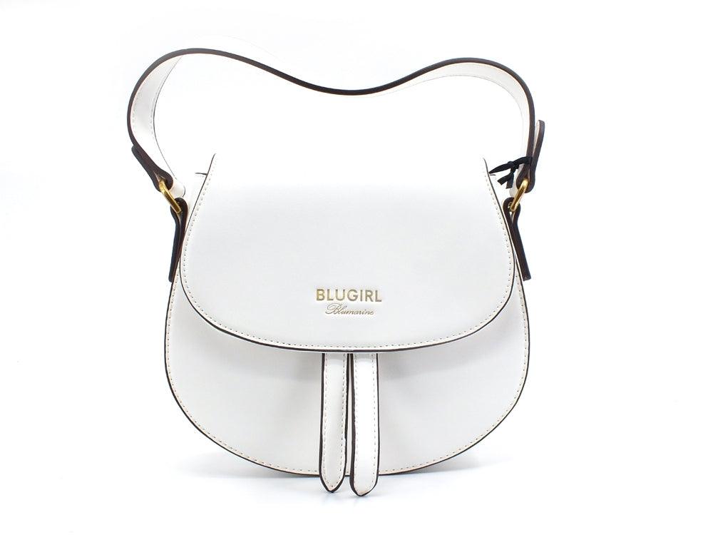 BLUGIRL Blumarine M Borsa Bag Crossbody Bianco Off White PA2040E0037 - Sandrini Calzature e Abbigliamento