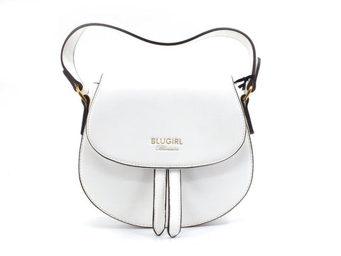 BLUGIRL Blumarine M Borsa Bag Crossbody Bianco Off White PA2040E0037 - Sandrini Calzature e Abbigliamento