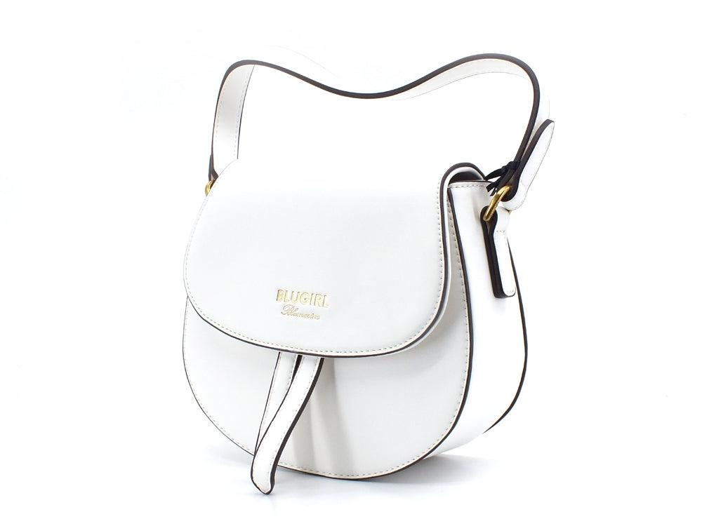 BLUGIRL Blumarine M Borsa Bag Crossbody Bianco Off White PA2040E0037 - Sandrini Calzature e Abbigliamento