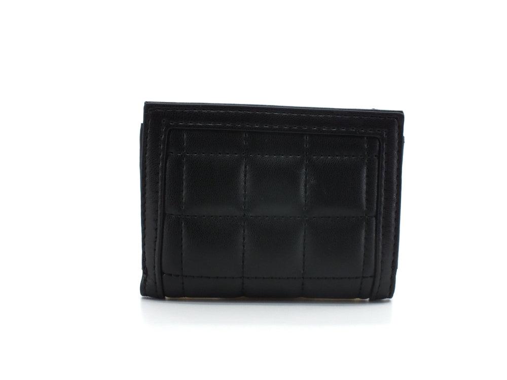 BLUGIRL Blumarine Portafoglio Bifold Logo Zip Nero Black PA2028E0002 - Sandrini Calzature e Abbigliamento