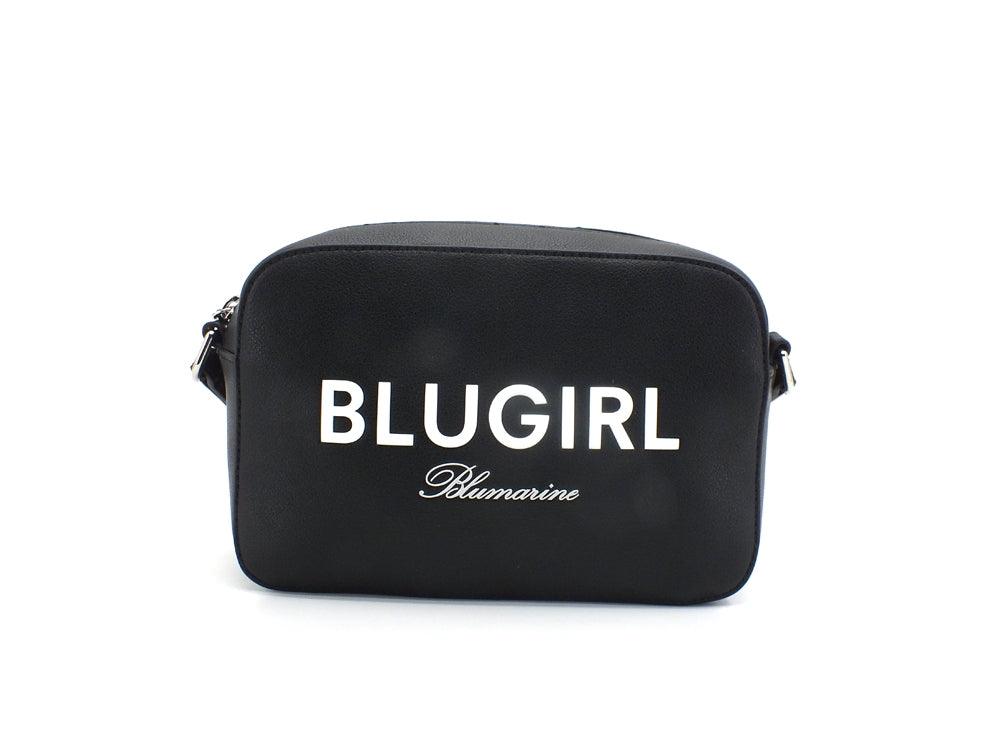 BLUGIRL Borsa Camera Case Maxi Logo Tracolla Nero PA2003E0086 - Sandrini Calzature e Abbigliamento