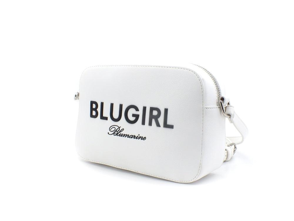 BLUGIRL Borsa Camera Case Maxi Logo Tracolla Nero PA2003E0086 - Sandrini Calzature e Abbigliamento