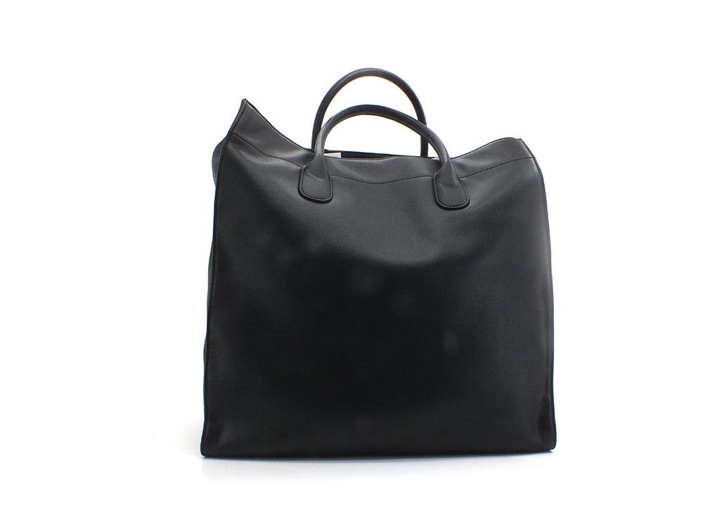 BLUGIRL Borsa Shopper Maxi Logo Nero PA2001E0086 - Sandrini Calzature e Abbigliamento