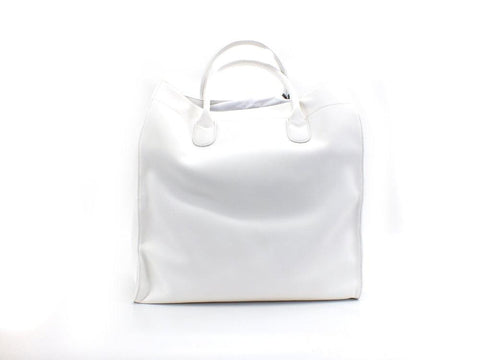 BLUGIRL Borsa Shopper Maxi Logo Off White PA2001E0086 - Sandrini Calzature e Abbigliamento