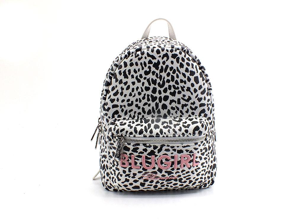 BLUGIRL Zaino Borsa Ecs M Backpack Maculato Off White PA2002E0419 - Sandrini Calzature e Abbigliamento