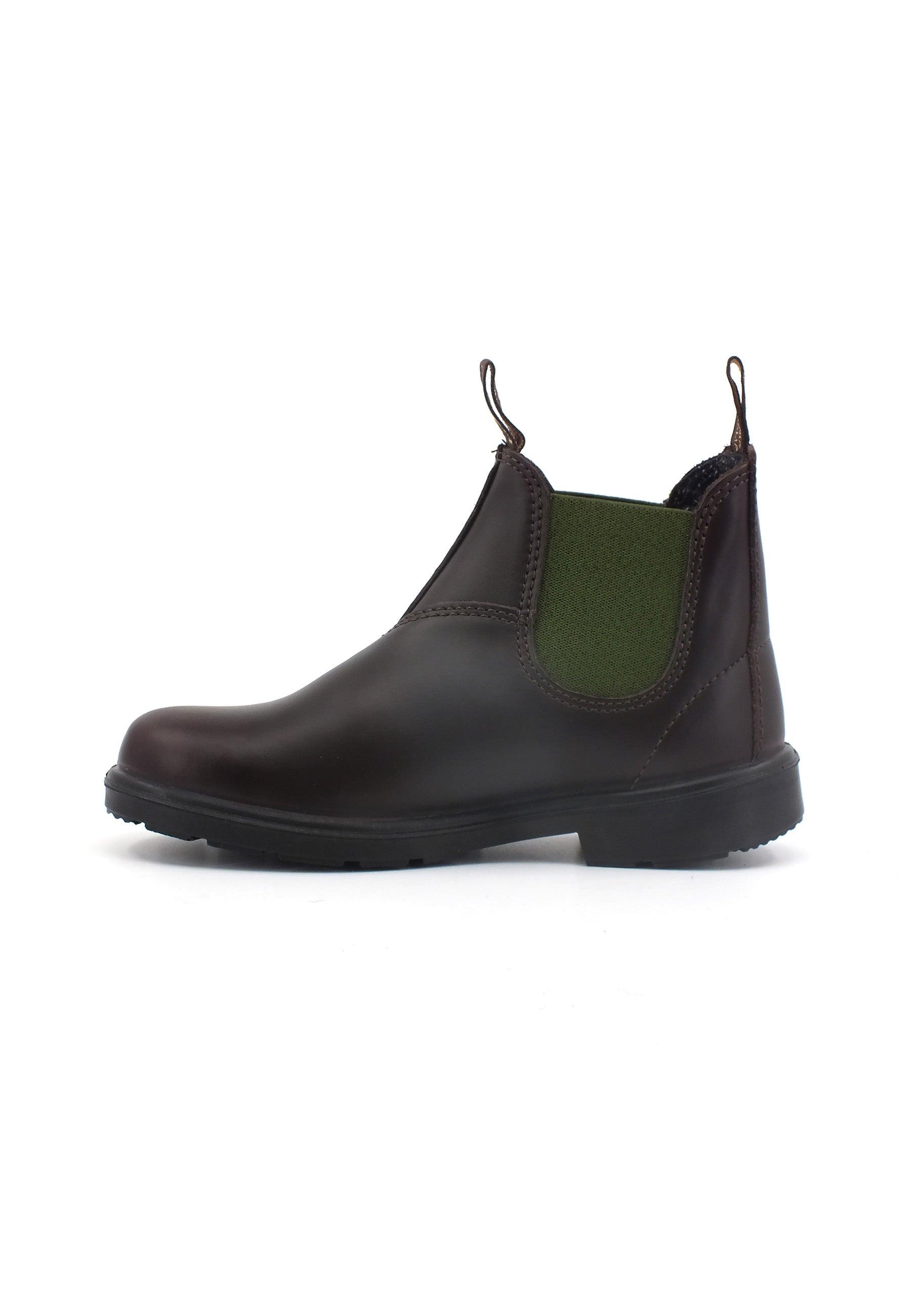 BLUNDSTONE Stivaletto Bimbo Brown Olive 2394 - Sandrini Calzature e Abbigliamento