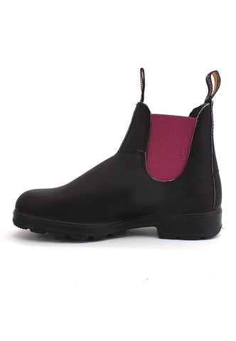 BLUNDSTONE Stivaletto Polacco Donna Black Fuchsia 2208 - Sandrini Calzature e Abbigliamento