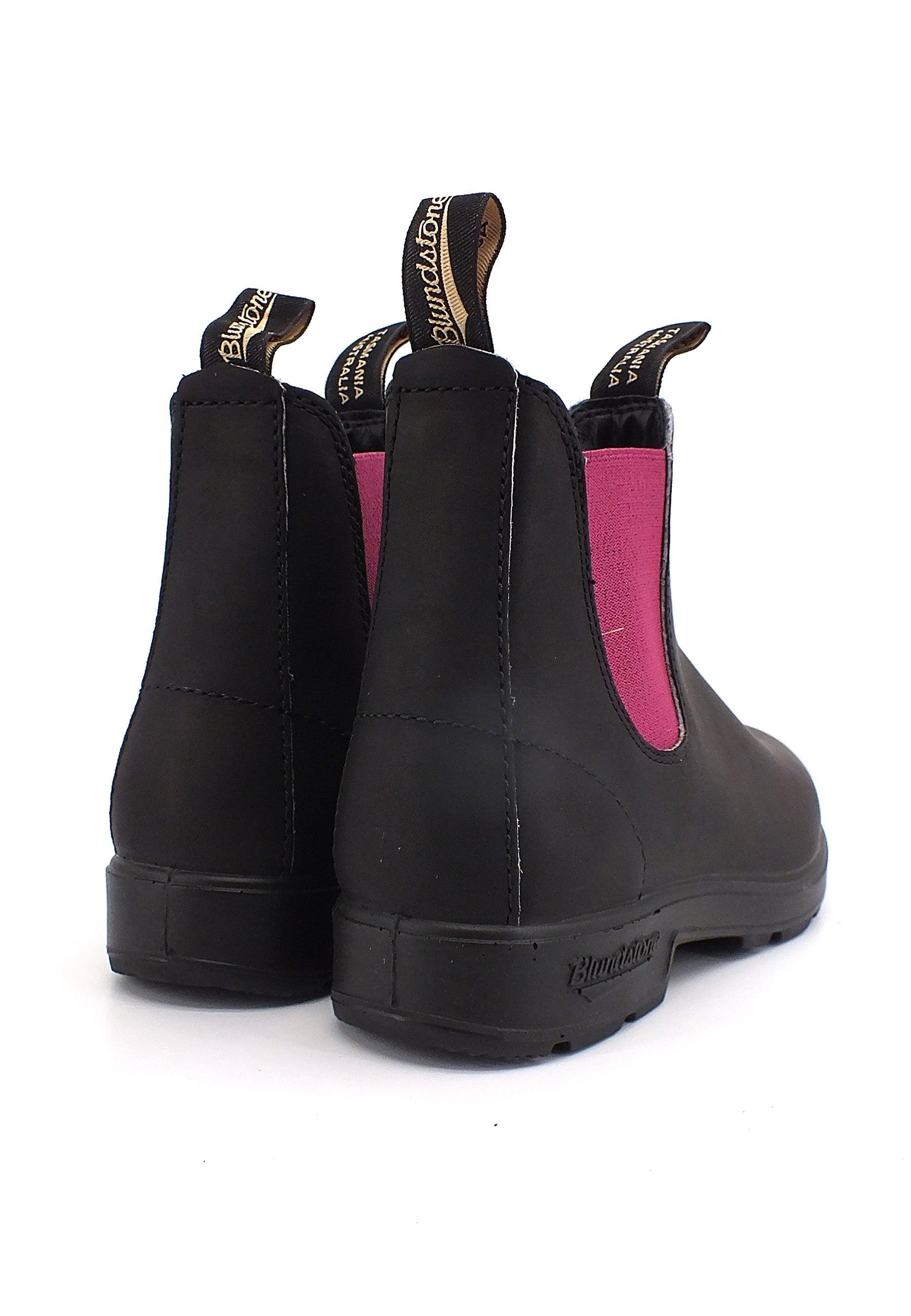 BLUNDSTONE Stivaletto Polacco Donna Black Fuchsia 2208 - Sandrini Calzature e Abbigliamento