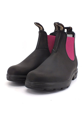 BLUNDSTONE Stivaletto Polacco Donna Black Fuchsia 2208 - Sandrini Calzature e Abbigliamento