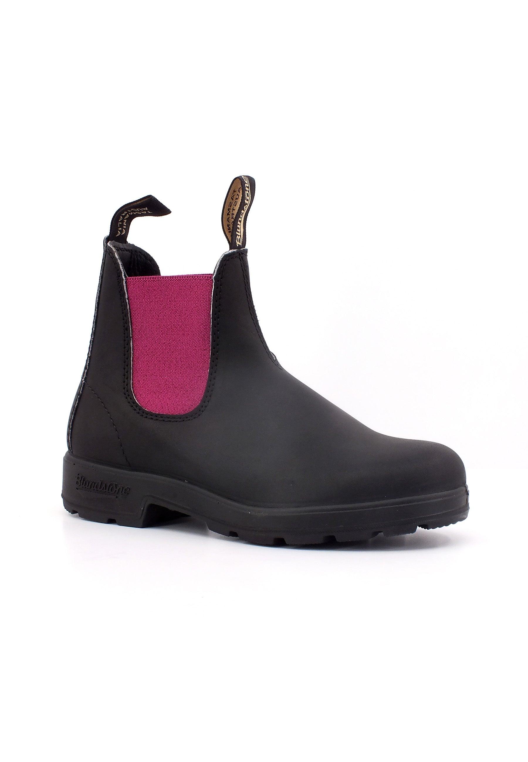 BLUNDSTONE Stivaletto Polacco Donna Black Fuxia 2208 - Sandrini Calzature e Abbigliamento