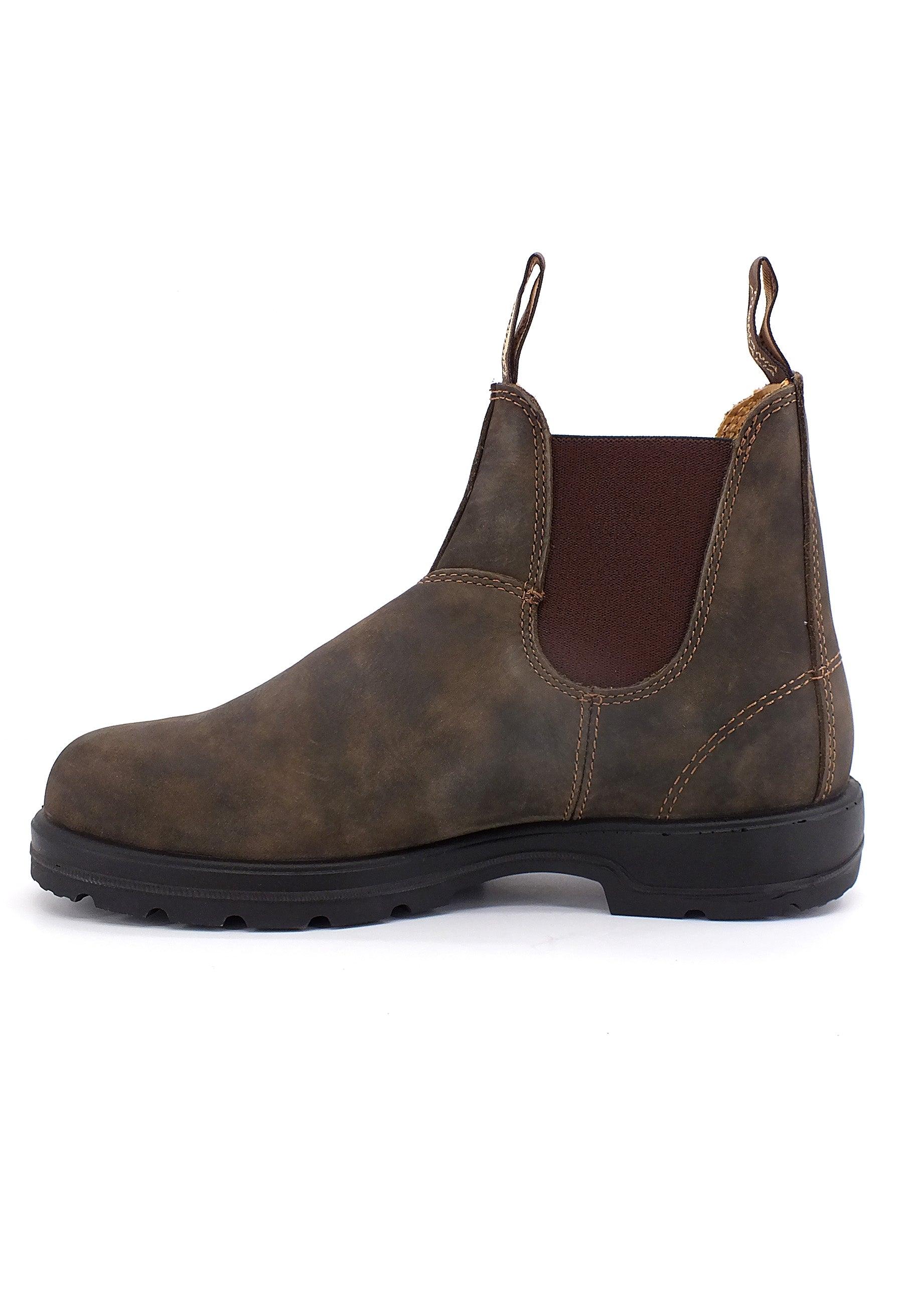 BLUNDSTONE Stivaletto Polacco Donna Rustic Brown 585 - Sandrini Calzature e Abbigliamento