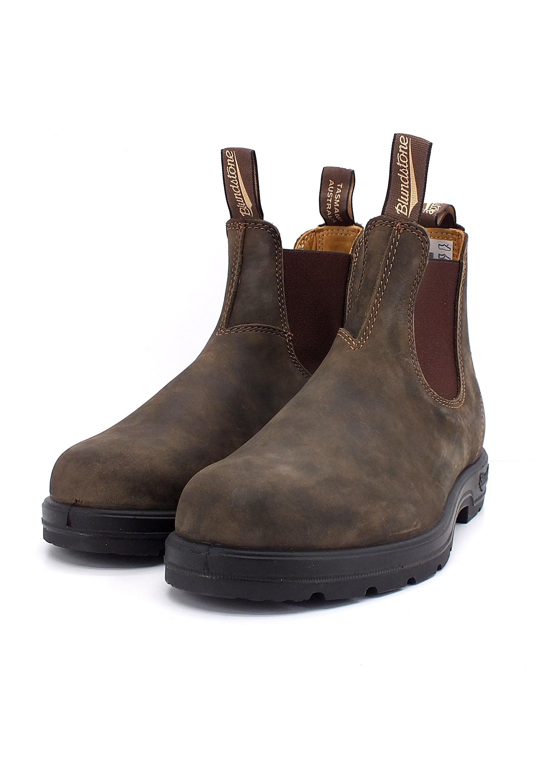 BLUNDSTONE Stivaletto Polacco Donna Rustic Brown 585 - Sandrini Calzature e Abbigliamento