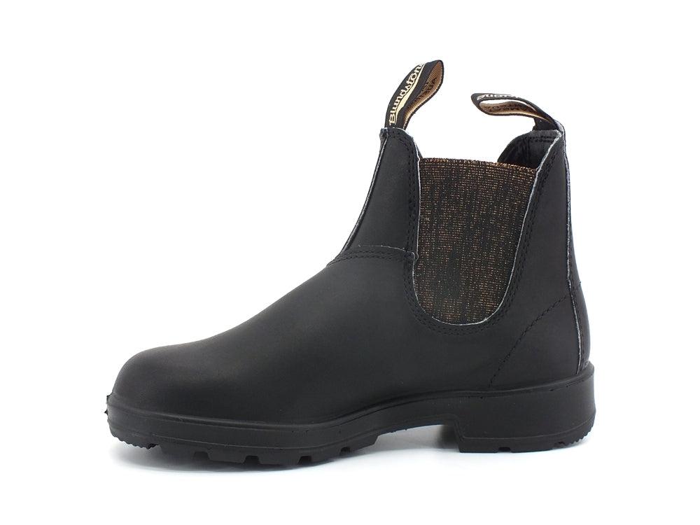 BLUNDSTONE Stivaletto Polacco Elastici Black Bronze Glitter 1924 - Sandrini Calzature e Abbigliamento