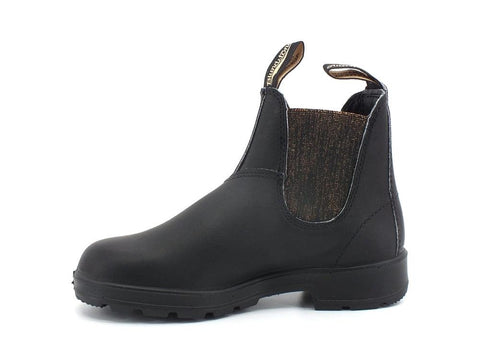 BLUNDSTONE Stivaletto Polacco Elastici Black Bronze Glitter 1924 - Sandrini Calzature e Abbigliamento