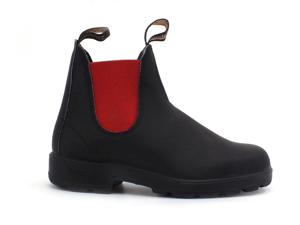 BLUNDSTONE Stivaletto Polacco Elastici Black Red 508 - Sandrini Calzature e Abbigliamento