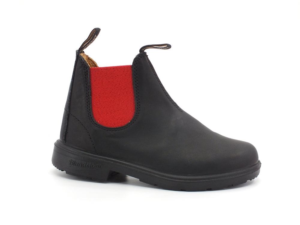 BLUNDSTONE Stivaletto Polacco Elastici Black Red 581 - Sandrini Calzature e Abbigliamento