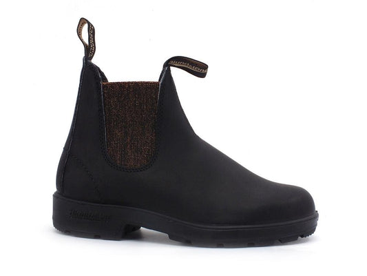 BLUNDSTONE Stivaletto Polacco Elastici Glitter Black Bronze 1924 - Sandrini Calzature e Abbigliamento