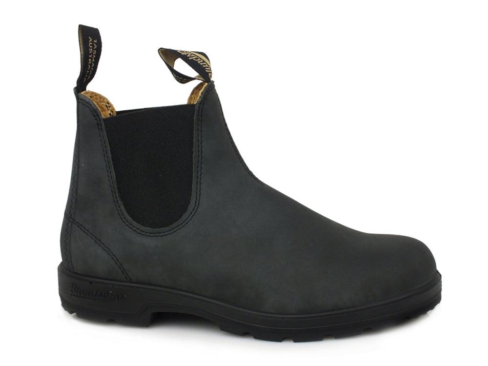 BLUNDSTONE Stivaletto Polacco Elastici Rustic Black 587 - Sandrini Calzature e Abbigliamento