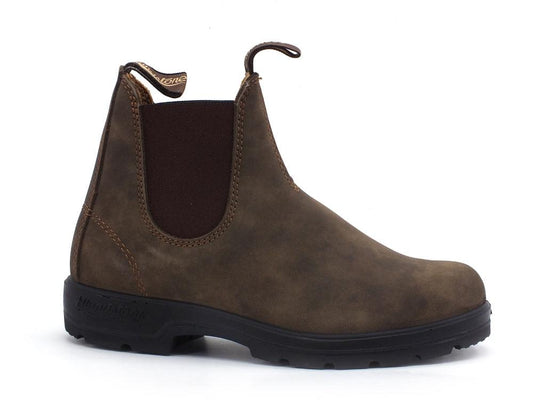BLUNDSTONE Stivaletto Polacco Elastici Rustic Brown 585 - Sandrini Calzature e Abbigliamento