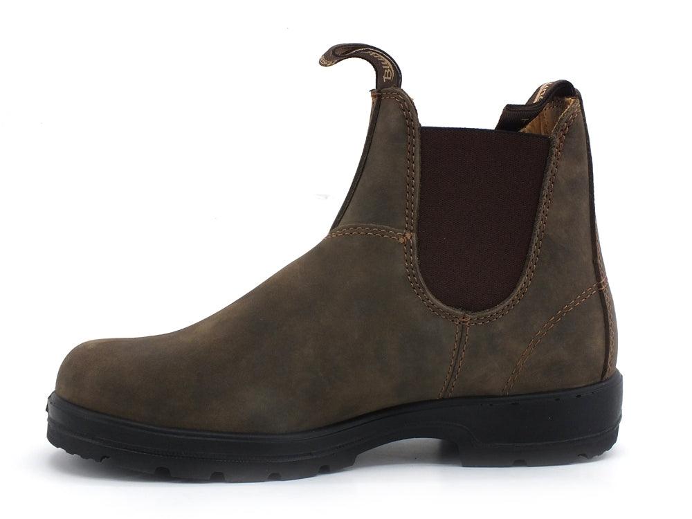 BLUNDSTONE Stivaletto Polacco Elastici Rustic Brown 585 - Sandrini Calzature e Abbigliamento