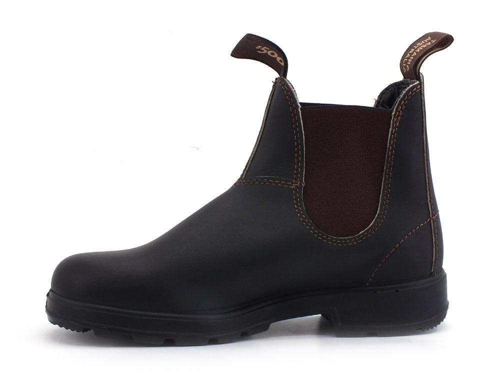 BLUNDSTONE Stivaletto Polacco Elastici Stout Brown 500 - Sandrini Calzature e Abbigliamento