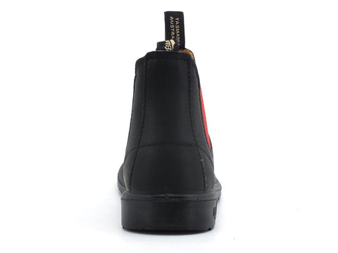 BLUNDSTONE Stivaletto Polacco Elastico Bambino Black Red 581 - Sandrini Calzature e Abbigliamento