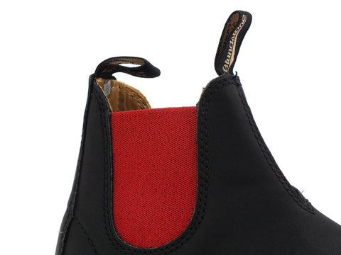BLUNDSTONE Stivaletto Polacco Elastico Bambino Black Red 581 - Sandrini Calzature e Abbigliamento