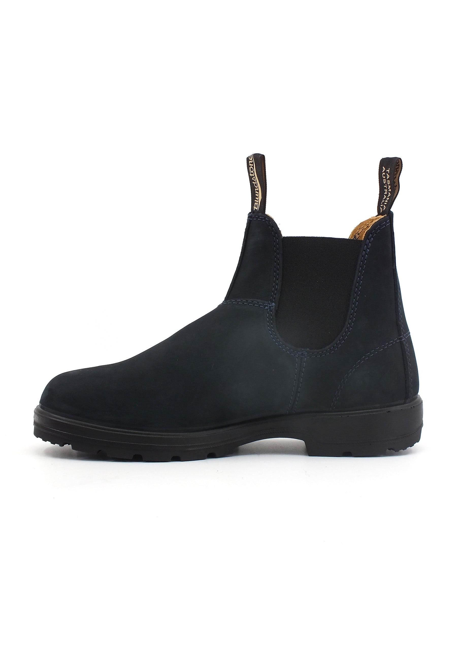 BLUNDSTONE Stivaletto Polacco Uomo Navy Nubuck 1940 - Sandrini Calzature e Abbigliamento