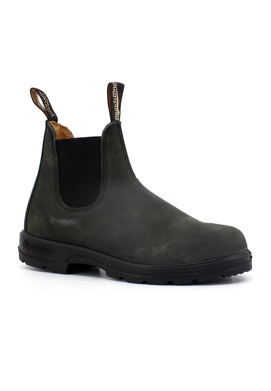 BLUNDSTONE Stivaletto Polacco Uomo Rustic Black 587U - Sandrini Calzature e Abbigliamento